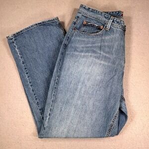 Eddie Bauer Straight Leg Jeans Women's 18W 100% Cotton Denim